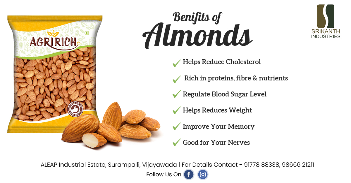 almonds benefits