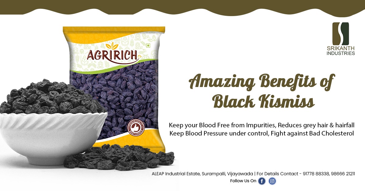 Top 10 Amazing Benefits of Black Raisin - Srikanth Industries